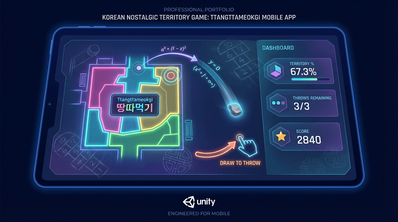 땅따먹기 — 추억의 골목놀이