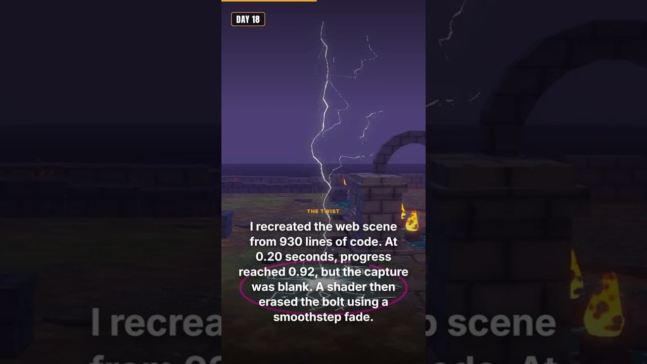 Godot Export Got My Lightning Wrong #Shorts